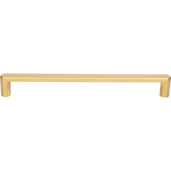 12" Center-to-Center Brushed Gold Gibson Appliance Handle - Image 3