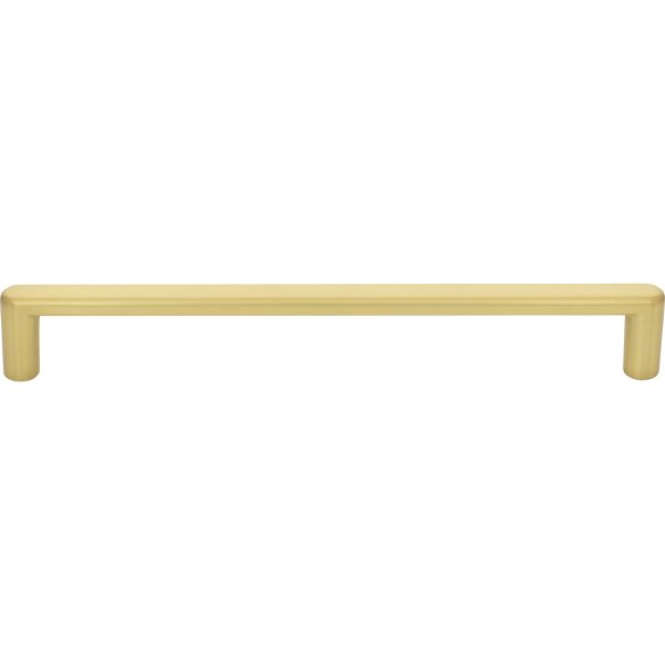 192 mm Center-to-Center Brushed Gold Gibson Cabinet Pull - Image 3