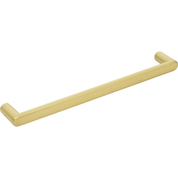 192 mm Center-to-Center Brushed Gold Gibson Cabinet Pull - Image 4