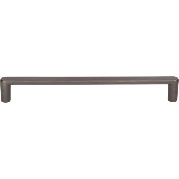 192 mm Center-to-Center Brushed Pewter Gibson Cabinet Pull - Image 3