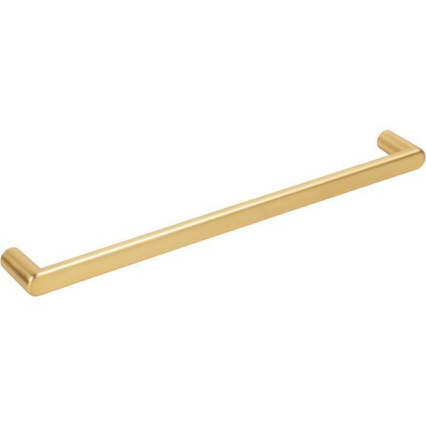 224 mm Center-to-Center Brushed Gold Gibson Cabinet Pull - Image 4