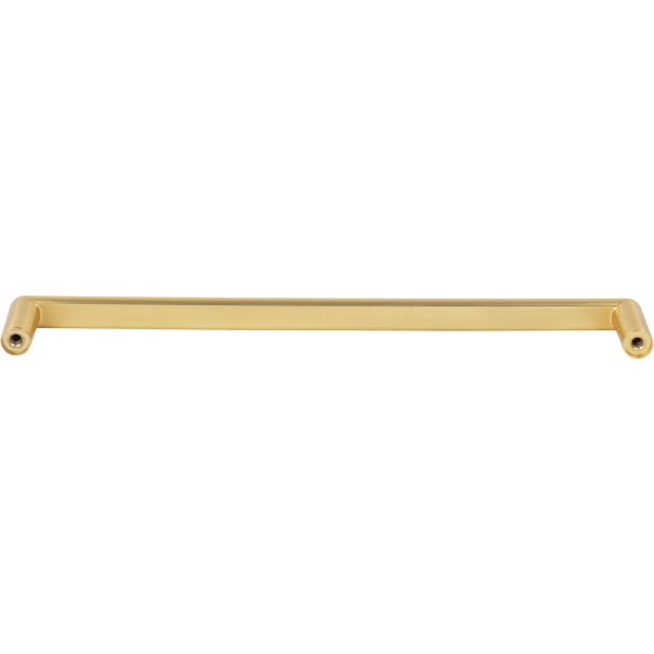 224 mm Center-to-Center Brushed Gold Gibson Cabinet Pull - Image 5