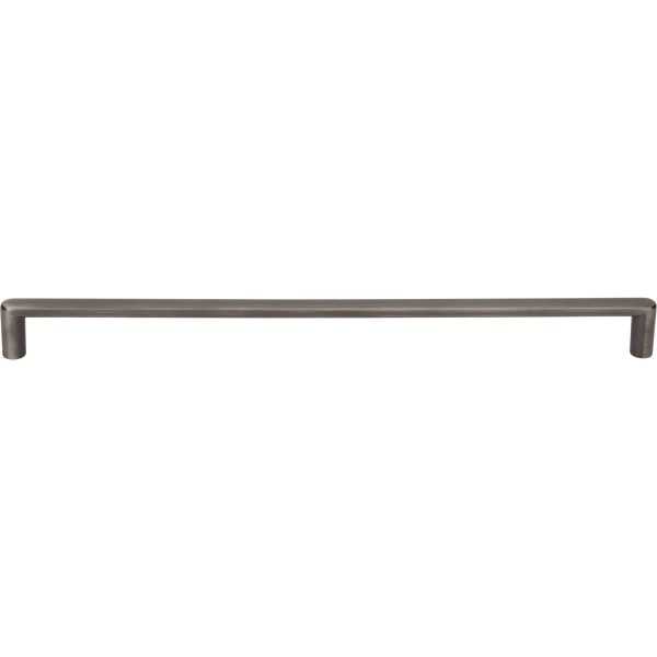 305 mm Center-to-Center Brushed Pewter Gibson Cabinet Pull - Image 3