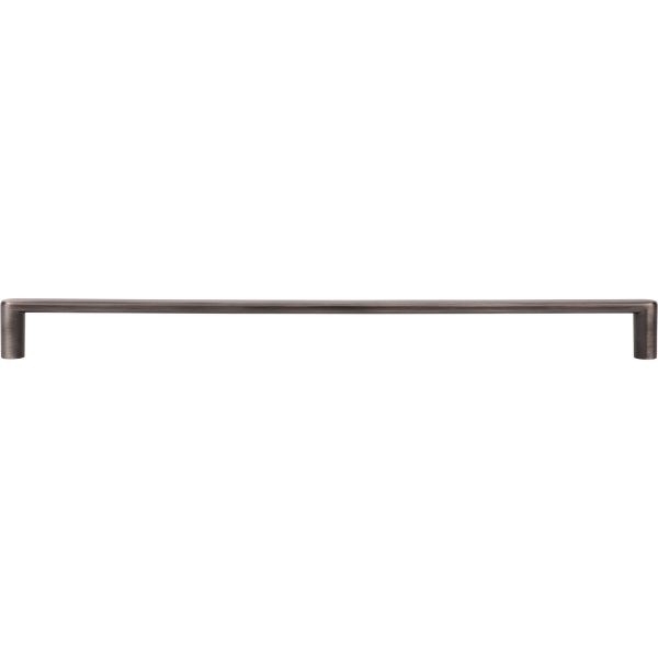 305 mm Center-to-Center Brushed Pewter Gibson Cabinet Pull - Image 6