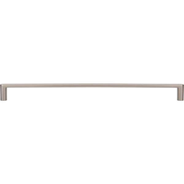 305 mm Center-to-Center Satin Nickel Gibson Cabinet Pull - Image 6