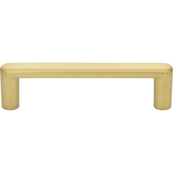 96 mm Center-to-Center Brushed Gold Gibson Cabinet Pull - Image 3