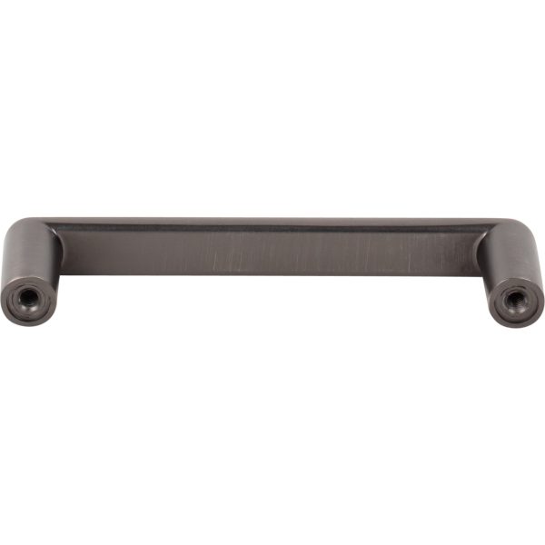 96 mm Center-to-Center Brushed Pewter Gibson Cabinet Pull - Image 5