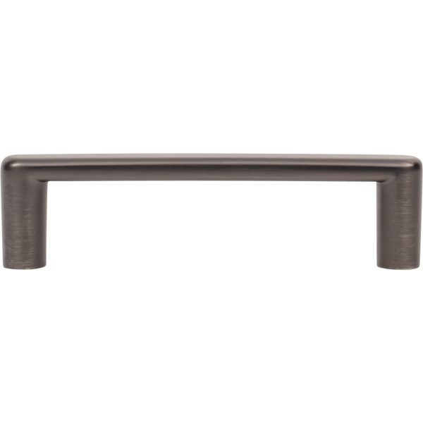 96 mm Center-to-Center Brushed Pewter Gibson Cabinet Pull - Image 6