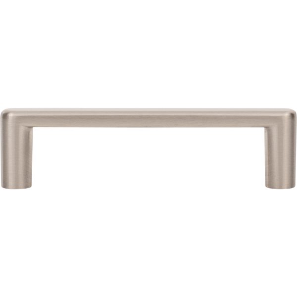 96 mm Center-to-Center Satin Nickel Gibson Cabinet Pull - Image 6