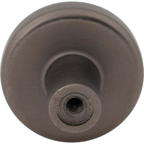1-1/4" Diameter Brushed Pewter Gibson Cabinet Knob - Image 4