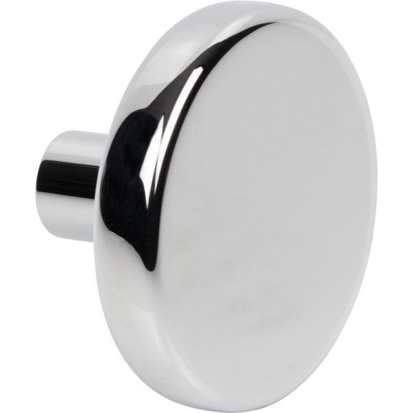 1-5/8" Diameter Polished Chrome Gibson Cabinet Knob - Image 3