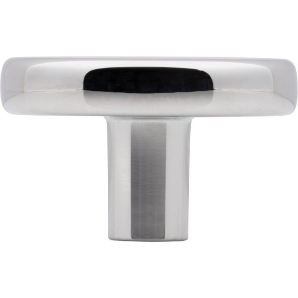 1-5/8" Diameter Polished Chrome Gibson Cabinet Knob - Image 5