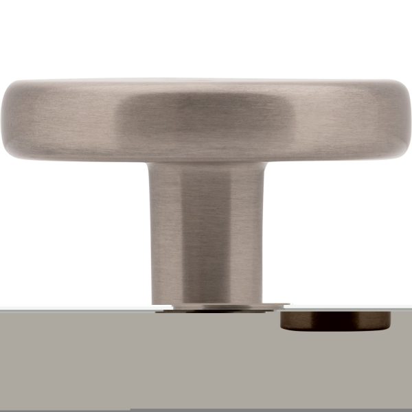 1-5/8" Diameter Satin Nickel Gibson Cabinet Knob - Image 5