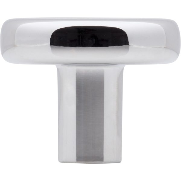 1-1/4" Diameter Polished Chrome Gibson Cabinet Knob - Image 5