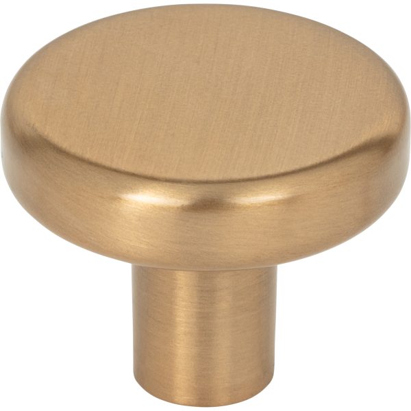 1-1/4" Diameter Satin Bronze Gibson Cabinet Knob