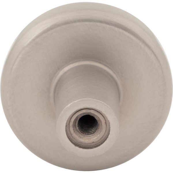 1-1/4" Diameter Satin Nickel Gibson Cabinet Knob - Image 4