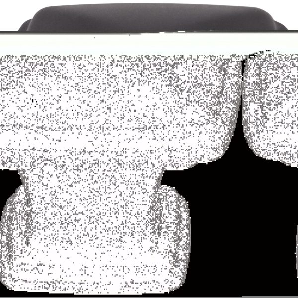 1-1/4" Overall Length Matte Black Square Milan 1 Cabinet Knob - Image 3