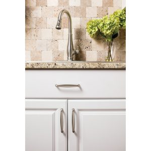Milan 1 Appliance Pull in Satin Nickel