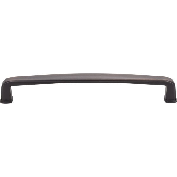 160 mm Center-to-Center Brushed Oil Rubbed Bronze Square Milan 1 Cabinet Pull - Image 3