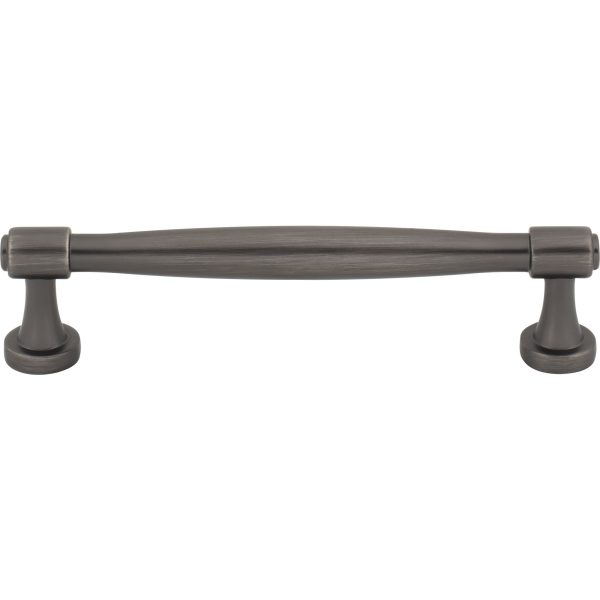 128 mm Center-to-Center Brushed Pewter Jules Cabinet Pull - Image 3