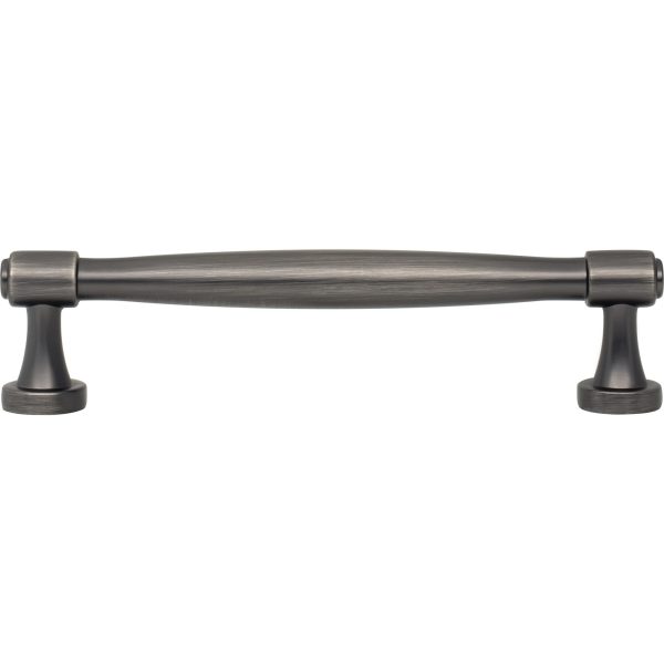 128 mm Center-to-Center Brushed Pewter Jules Cabinet Pull - Image 6