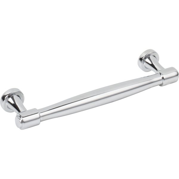 128 mm Center-to-Center Polished Chrome Jules Cabinet Pull - Image 4
