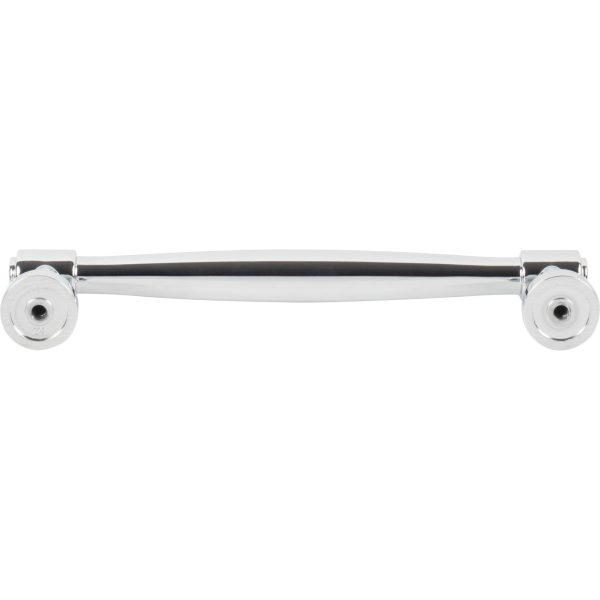 128 mm Center-to-Center Polished Chrome Jules Cabinet Pull - Image 5