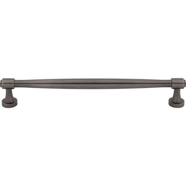 12" Center-to-Center Brushed Pewter Jules Appliance Handle - Image 3