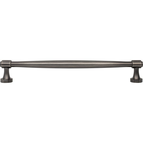 12" Center-to-Center Brushed Pewter Jules Appliance Handle - Image 6
