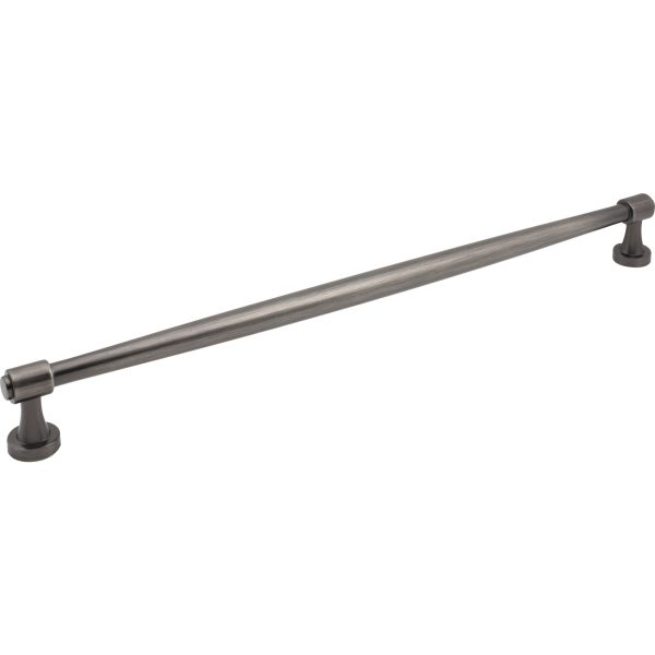 18" Center-to-Center Brushed Pewter Jules Appliance Handle
