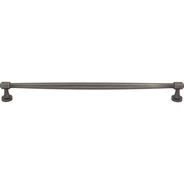 18" Center-to-Center Brushed Pewter Jules Appliance Handle - Image 3
