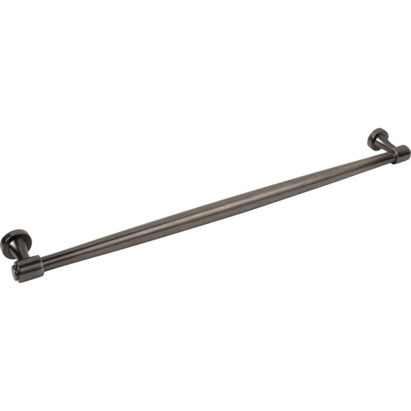 18" Center-to-Center Brushed Pewter Jules Appliance Handle - Image 4