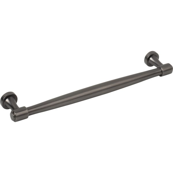192 mm Center-to-Center Brushed Pewter Jules Cabinet Pull - Image 4