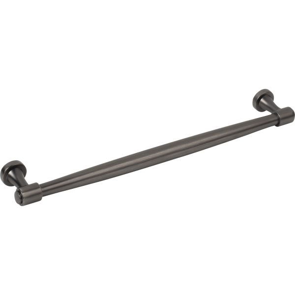 224 mm Center-to-Center Brushed Pewter Jules Cabinet Pull - Image 4