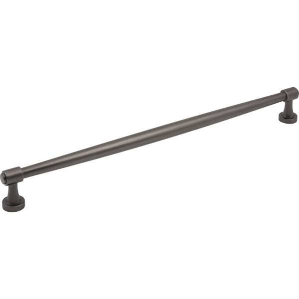 305 mm Center-to-Center Brushed Pewter Jules Cabinet Pull