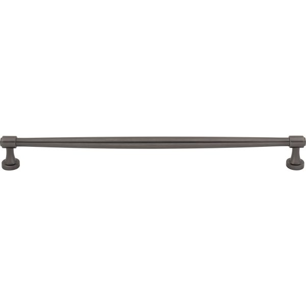 305 mm Center-to-Center Brushed Pewter Jules Cabinet Pull - Image 3