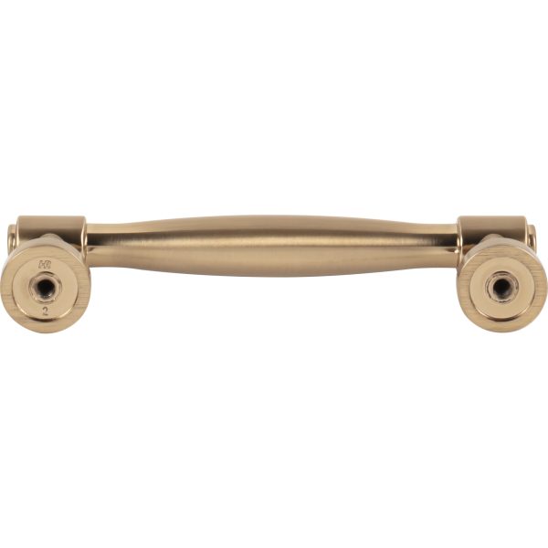 96 mm Center-to-Center Satin Bronze Jules Cabinet Pull - Image 5