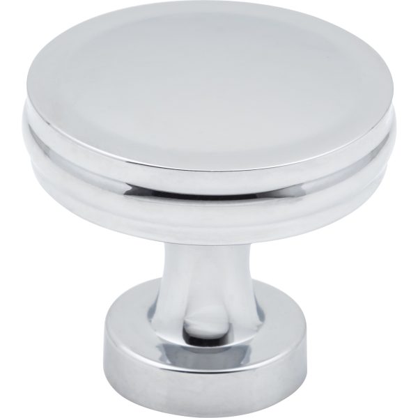 1-3/8" Diameter Polished Chrome Jules Cabinet Knob