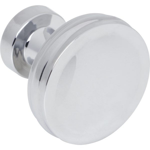 1-3/8" Diameter Polished Chrome Jules Cabinet Knob - Image 3