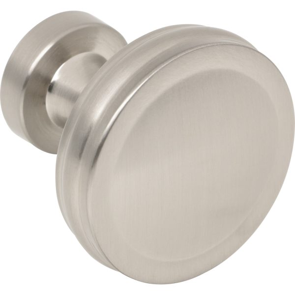 1-3/8" Diameter Satin Nickel Jules Cabinet Knob - Image 3