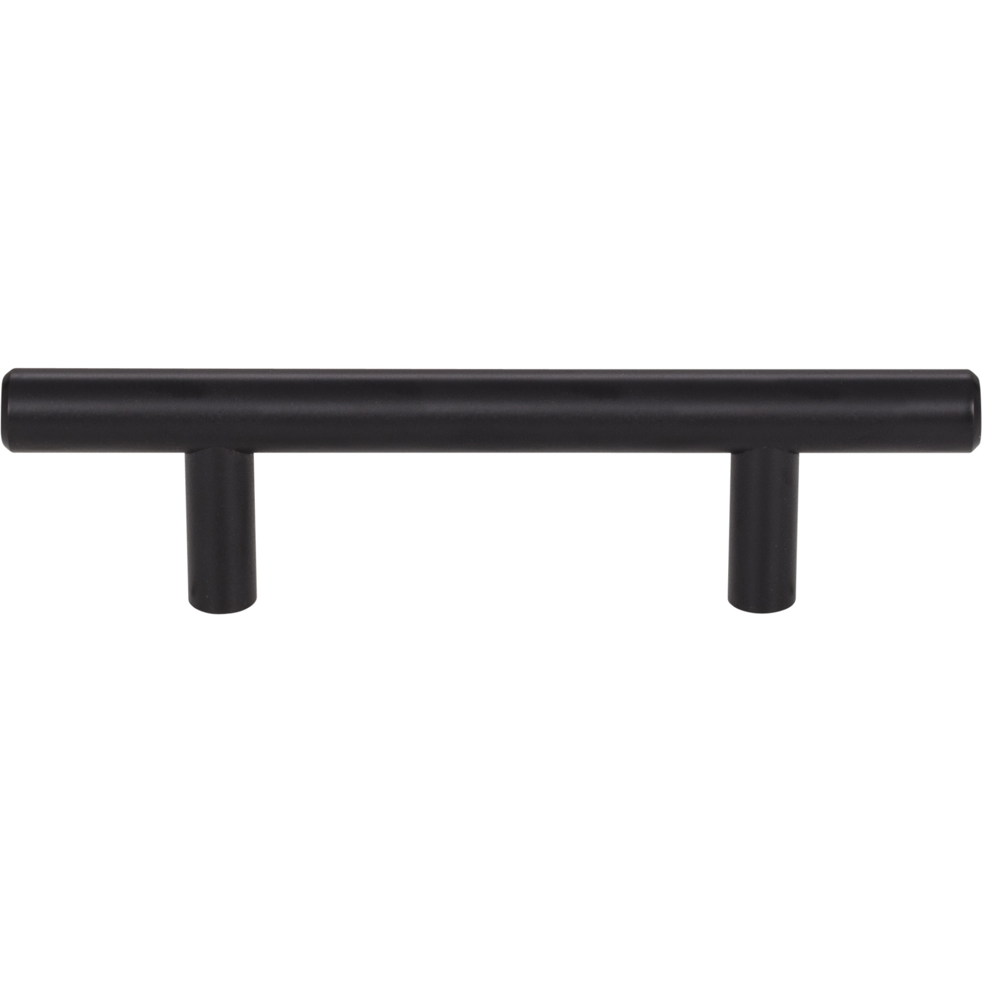 3" Center-to-Center Matte Black Naples Cabinet Bar Pull - Image 3