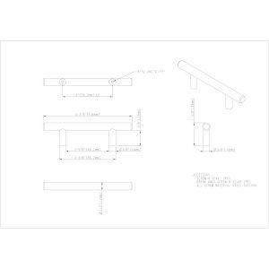 Naples Cabinet Pull – 3" in Satin Nickel