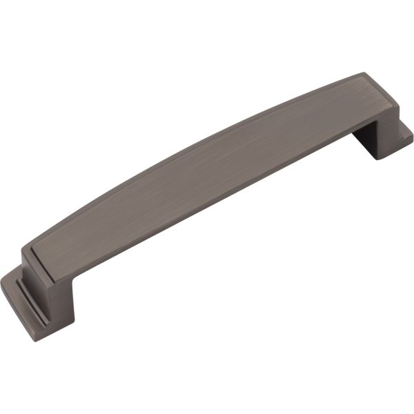 128 mm Center-to-Center Brushed Pewter Square Renzo Cabinet Cup Pull - Image 5
