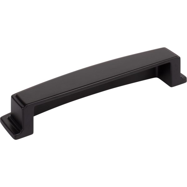 128 mm Center-to-Center Matte Black Square Renzo Cabinet Cup Pull - Image 3