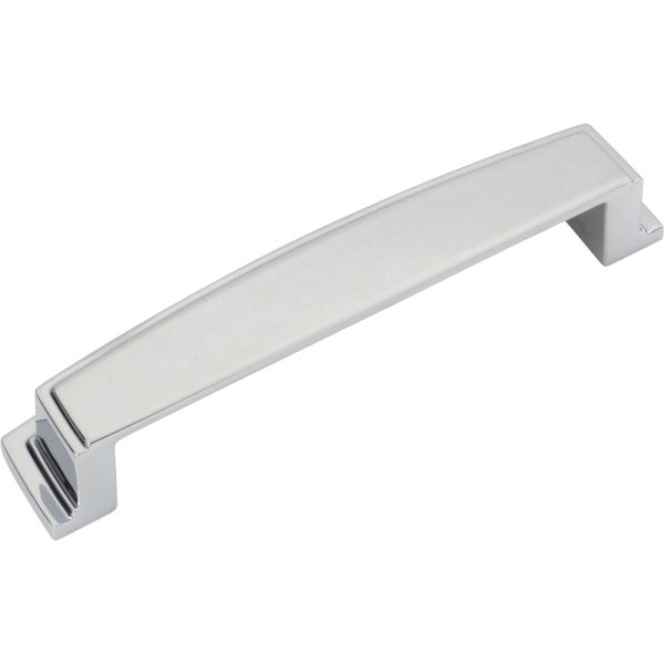 128 mm Center-to-Center Polished Chrome Square Renzo Cabinet Cup Pull - Image 5
