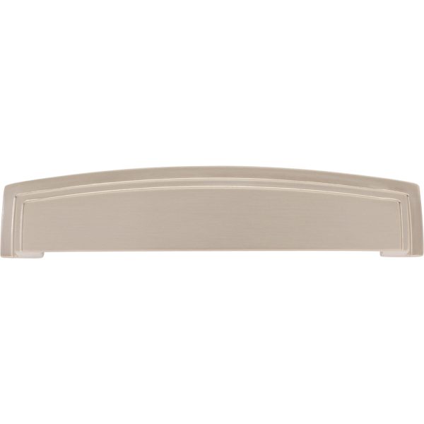 128 mm Center-to-Center Satin Nickel  Square Renzo Cabinet Cup Pull - Image 6