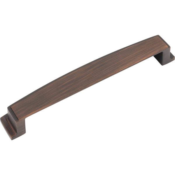 160 mm Center-to-Center Brushed Oil Rubbed Bronze Square Renzo Cabinet Cup Pull - Image 5
