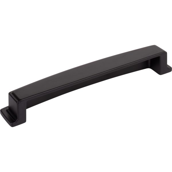 160 mm Center-to-Center Matte Black Square Renzo Cabinet Cup Pull - Image 3
