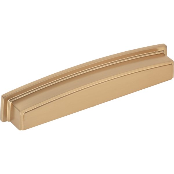 160 mm Center-to-Center Satin Bronze Square Renzo Cabinet Cup Pull