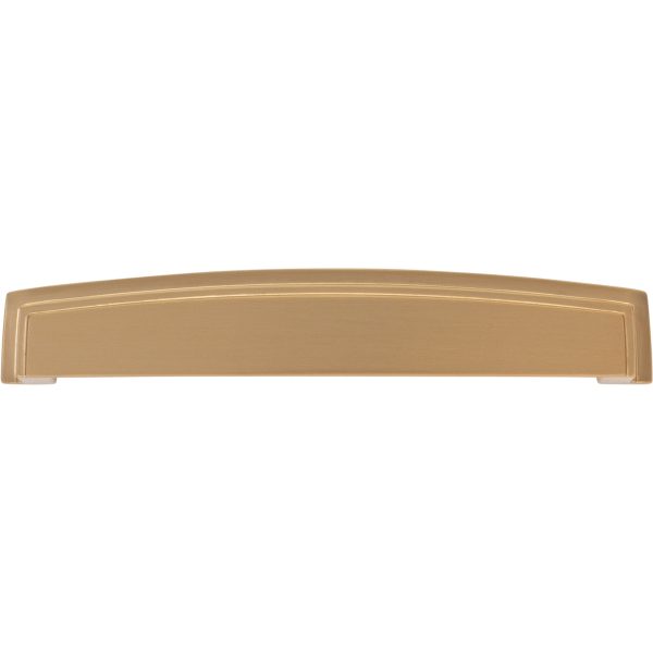 160 mm Center-to-Center Satin Bronze Square Renzo Cabinet Cup Pull - Image 6